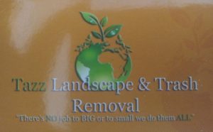 Tazz Landscaping and Trash Removal